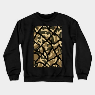 Camouflage Army Pattern, a perfect gift for all soldiers, asg and paintball fans and everyday use! #4 Crewneck Sweatshirt